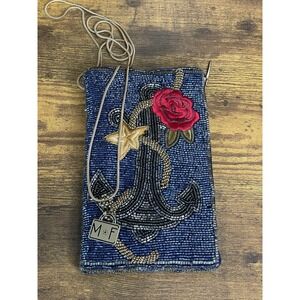 Mary Frances Anchors Away Mini Crossbody